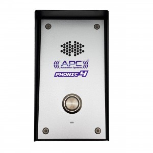 APC PHONIC 4 GSM Audio Intercom Door Bell and Switch, 4G mobile communications system, controlling gates, authorized door access, switching on/off from your mobile phone.