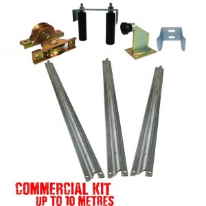 Up to 10m Wide Complete Commercial Sliding Gate Hardware Kit