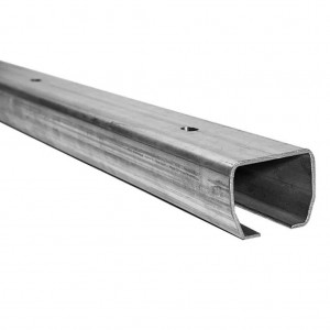 2.8m "C" Profile Guide For up to 5m Cantilever Gates, 3.5mm Thickness, Galvanized German Steel (CAIS STAGE SZ 2.8)