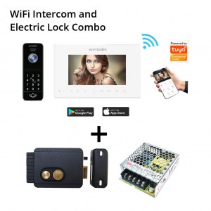 WiFi Video Intercom Systems with Electric Lock