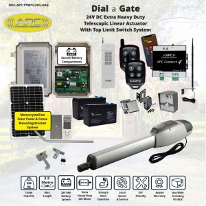 Electric Gate, Automatic Gate, Farm Gate, Solar Gate, Electronic Gate, Solar Electric Farm Gate Opener, Single Swing Solar Powered Farm Gate Opener