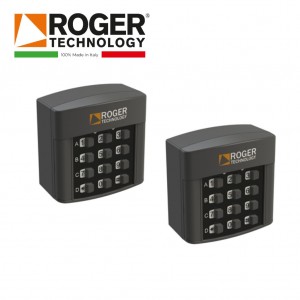 Dual Entry and Exit Roger Technology H85/TDR/E Four Channel Wireless Keypad Combo