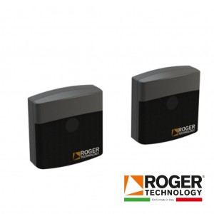 Roger Technology Synchronized Gate Safety Sensor G90 F4ES Photocells. Pair of external photocells synchronized 24V AC/DC up to 4 pairs. | Safety Beam Infrared Technology Gate Sensor Motion Detector