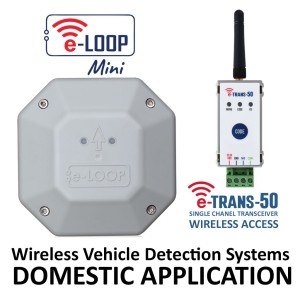 Wireless Loop Detector Automatic Gate Vehicle Access Control | Wireless Vehicle Detection Ground Loop Sensor System - Domestic e-Loop Automatic Gate Vehicle Access Control Kit