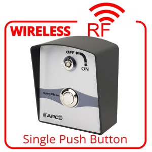 APC Wireless Single Push Button Switch with Key Issolation