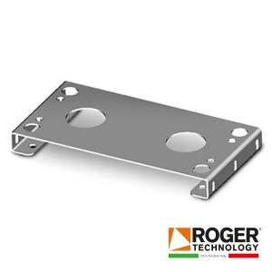 Easy Install Raised Fixing Plate for Roger Technology Sliding Gate Motor BM30-HS-400 (+3 cm) - KT220