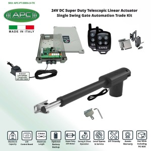 Single Swing Gate Opener, Gate Automation System