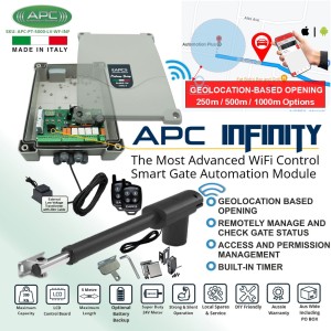 Swing Gate Automation, Remote Control APC Proteous PT-5000 Automatic Solar Electric Gate Opener System
