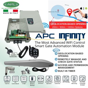 Single Swing WiFi Smart Electric Gate Opener DIY System