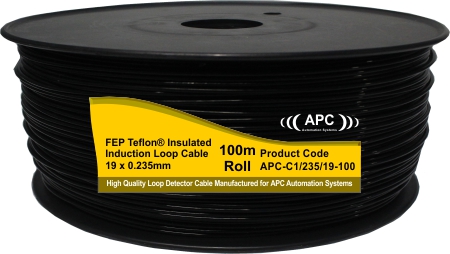 100m Roll of Teflon Insulated Induction Loop Cable