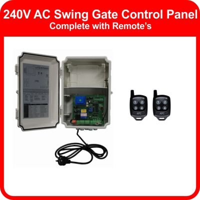 APC 240V Swing Gate Control Box Kit