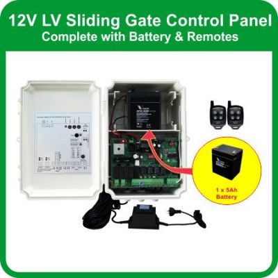 APC 12V LV Sliding Gate Control Box Kit
