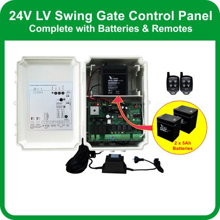 APC 24V LV Swing Gate Control Box Kit