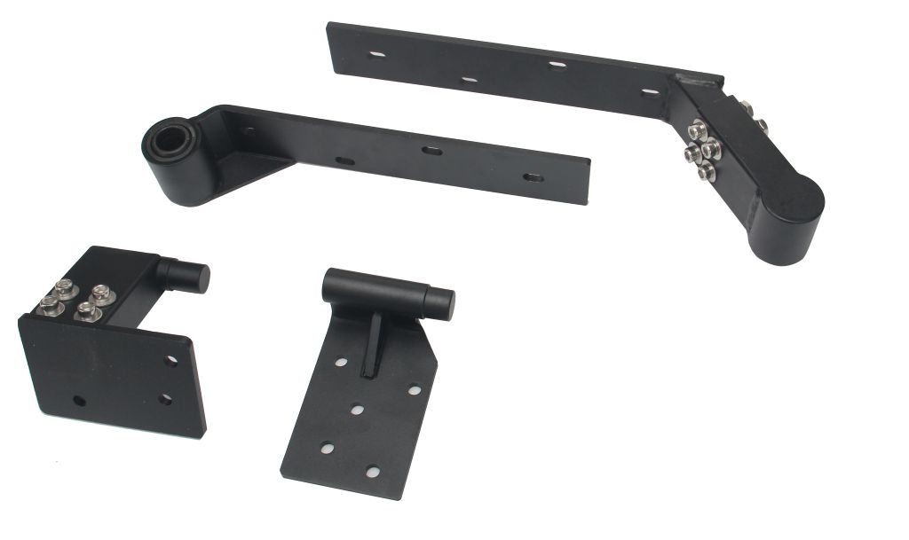 Adjustable Rising Gate Hinges. Lifting or Uphill Rising Hinges for Sloping Driveway Gates