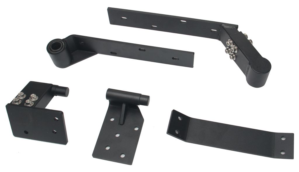 Adjustable Rising Gate Hinges. Lifting or Uphill Rising Hinges for Sloping Driveway Gates