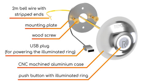 Installation Remootio Button