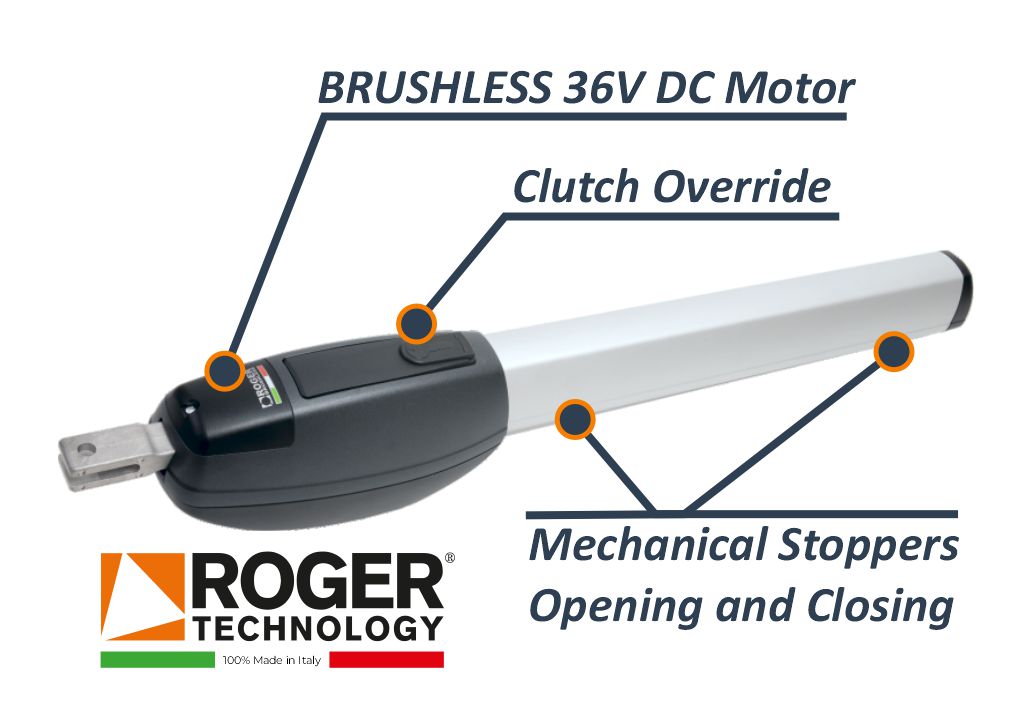 Extra Heavy Duty Single Gate Opener 